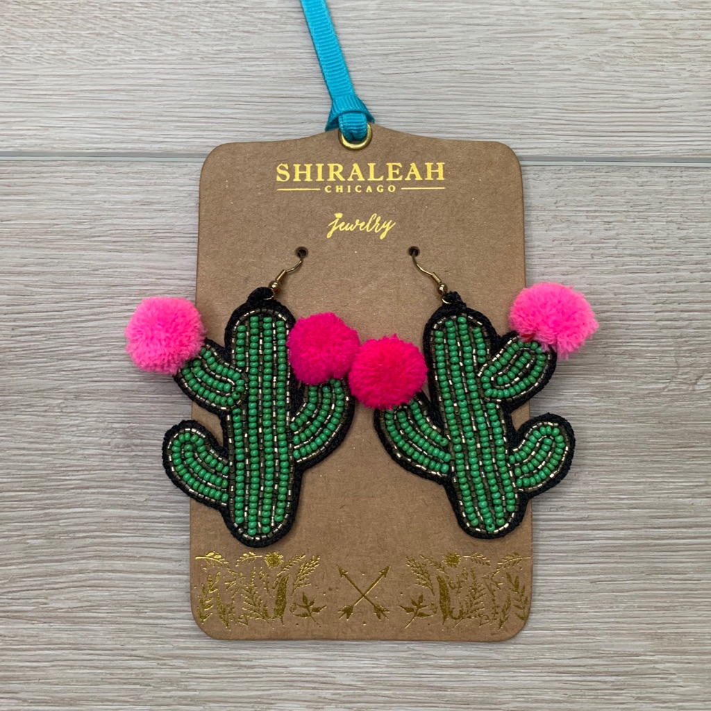 Cactus Earrings / Shiraleah